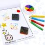 Arts and Crafts Backpack - Childrens Backpacks Backpack - Kids Activity Packs Colouring Book - Travel Activity Packs for Kids Image 5