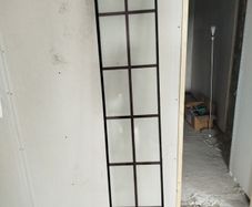 2 double glazed glass panes