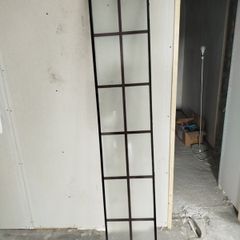 2 double glazed glass panes