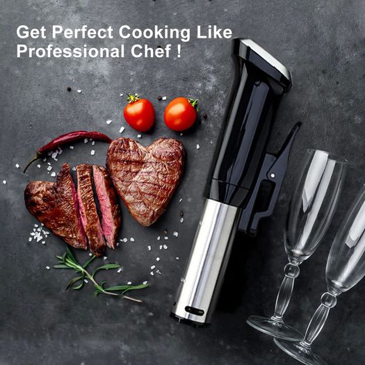 Waterproof Vacuum Sous Vide Cooker Immersion Circulator Accurate Cooking With LED Digital Display