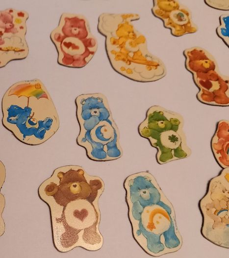Vintage Care Bear Magnet Collection