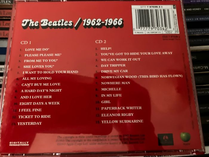 The Beatles  |  The Beatles / 1962-1966  CD