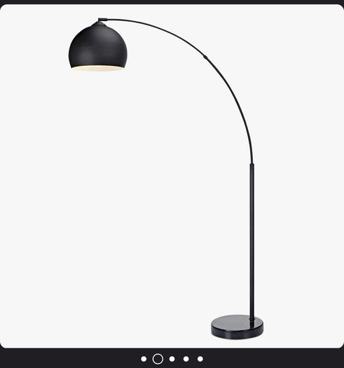 Designer arc floor lamp