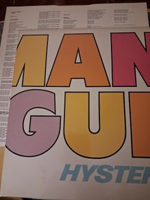 IRISH PRESS -  Human League - Hysteria  - 1984 vinyl LP