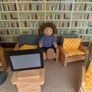 Wooden Dolls playhouse with accessories Image 2