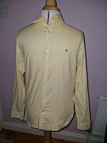 Tommy Hilfiger Yellow Shirt - Medium