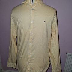 Tommy Hilfiger Yellow Shirt - Medium