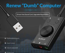 Orico SC2 USB External Sound Card Windows Mac Linux