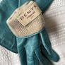 Dents Leather Turquoise Gloves (M) 7.5 Image 4