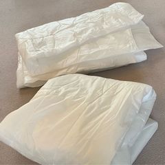 Single duvets and pillows