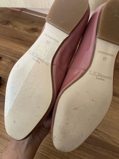Lk Bennett  Jewel flats. Size 37. Like a new