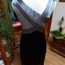 Ladies JAX Black and grey fitted dress, fully lined. Beautiful quality. Image 3