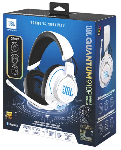JBL Quantum 360P Bluetooth Design Dual Source Gaming Headphones