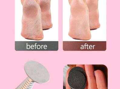 Foot File Callus Remover Replacement Sandpaper Disc Easy To Remove Cutin Dead Skin Calluses