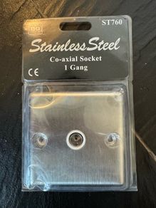 Stainless Steel Coaxial Socket
