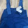 BNWT ZARA Dungaree Shorts Medium Image 8