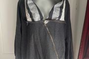 John Baner grey zipped jumper size UK20 EU48 Postage included