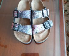 Papillio Multicolour Platform Sandals Size 38 (5) By Birkenstock