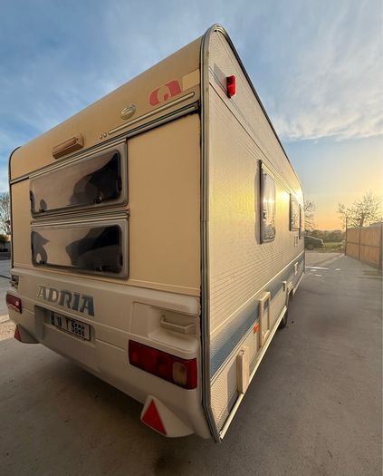 Adria Five Berth Caravan with Full Awning