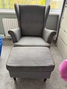 Grey Armchair