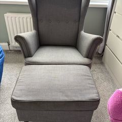 Grey Armchair