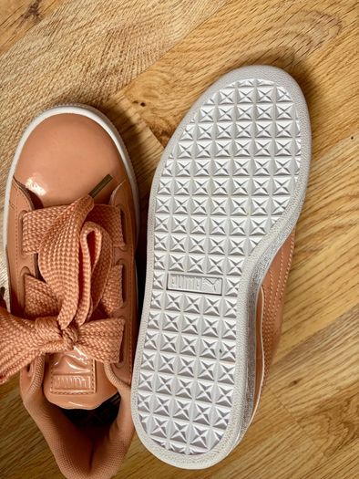 Laced trainers