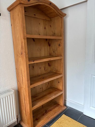 Pine bookcase