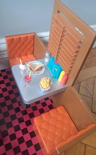Our Generation American Diner with Doll, Food and Accessories