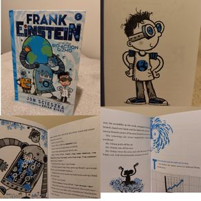 Frank Einstein and the Bio-Action Gizmo HARDBACK BOOK
