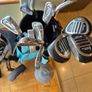 Golf Cart, Bag & Clubs Image 2