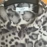 Brand new Tinta Made in Spain long sleeve grey animal print blouse for women size UK14 EU42 Postage included Image 2