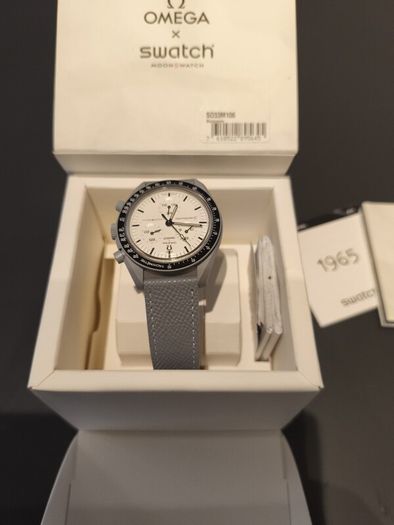 Omega + Swatch Speedmaster Moon watch