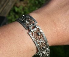 Vintage Delicate, Beautiful Bracelet, Delicate, 8,2"