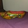 Vintage hand painted wooden Clog Image 6