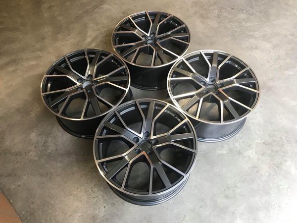 18 19 20 22" Inch RS6 D Wheels A3 A4 A5 A6 A7 A8 Caddy Van Seat Leon Skoda 5x112