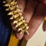 Rare Find. 1960s Avon Starflower gold plated bracelet in original box. Image 4