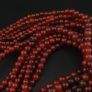Vintage MultiStrands Red Carnelian African Agate Beads From Mali Necklace Image 7