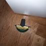 Flowers Cast iron door stopper/ wedge Heavy Image 4