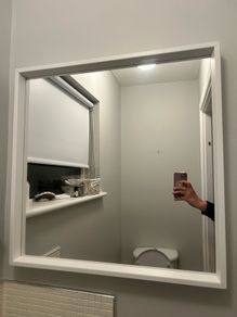 White IKEA mirror