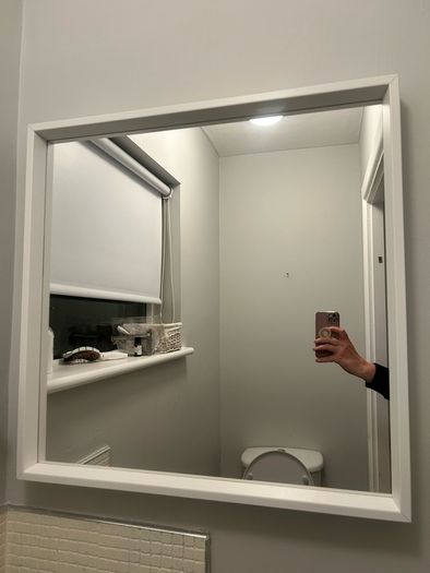 White IKEA mirror