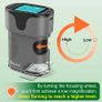 1000X Handheld Digital Microscope for Kids - 4K 2.0" Screen, Rechargeable Mini Labster Portable Pocket Scope, Includes Slides Kit - Science Gadget Edu Gift for Children Ages 4-12 (Grey) Image 7
