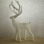 Voronoi Holiday Christmas Deer Image 3