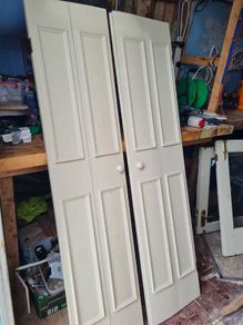 Handmade wooden shutters