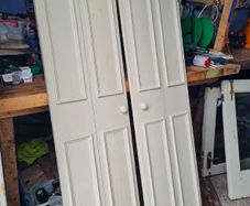 Handmade wooden shutters