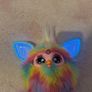 Furby Tie-Dye Interactive Plush Image 4