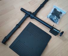 Dual-Arm Desktop Monitor & Laptop Stand