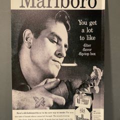 Marlboro Tin Metal sign