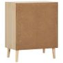 Sideboard with 6 Drawers 60x30x75 cm Solid Pinewood Image 5
