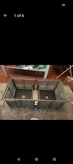 WWE War Games Wrestling Action Figure Playset
