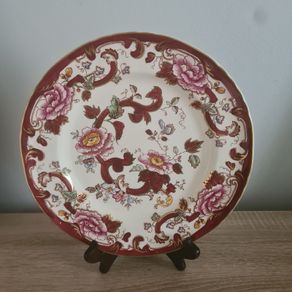 Masons Red Mandalay Dinner Plate